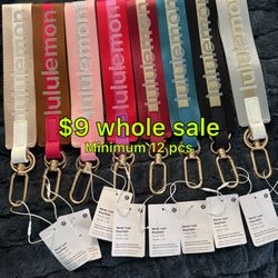 Lulu Lemon Never Lost Key Chain 