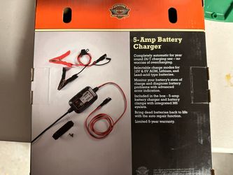 Harley Davidson 5 Amp Dual Mode Battery Charger for Sale in