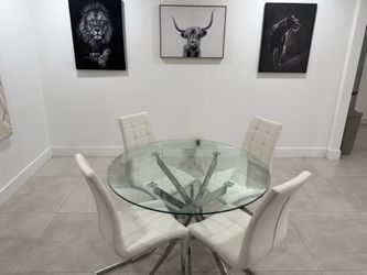 Glass Dining Room Table