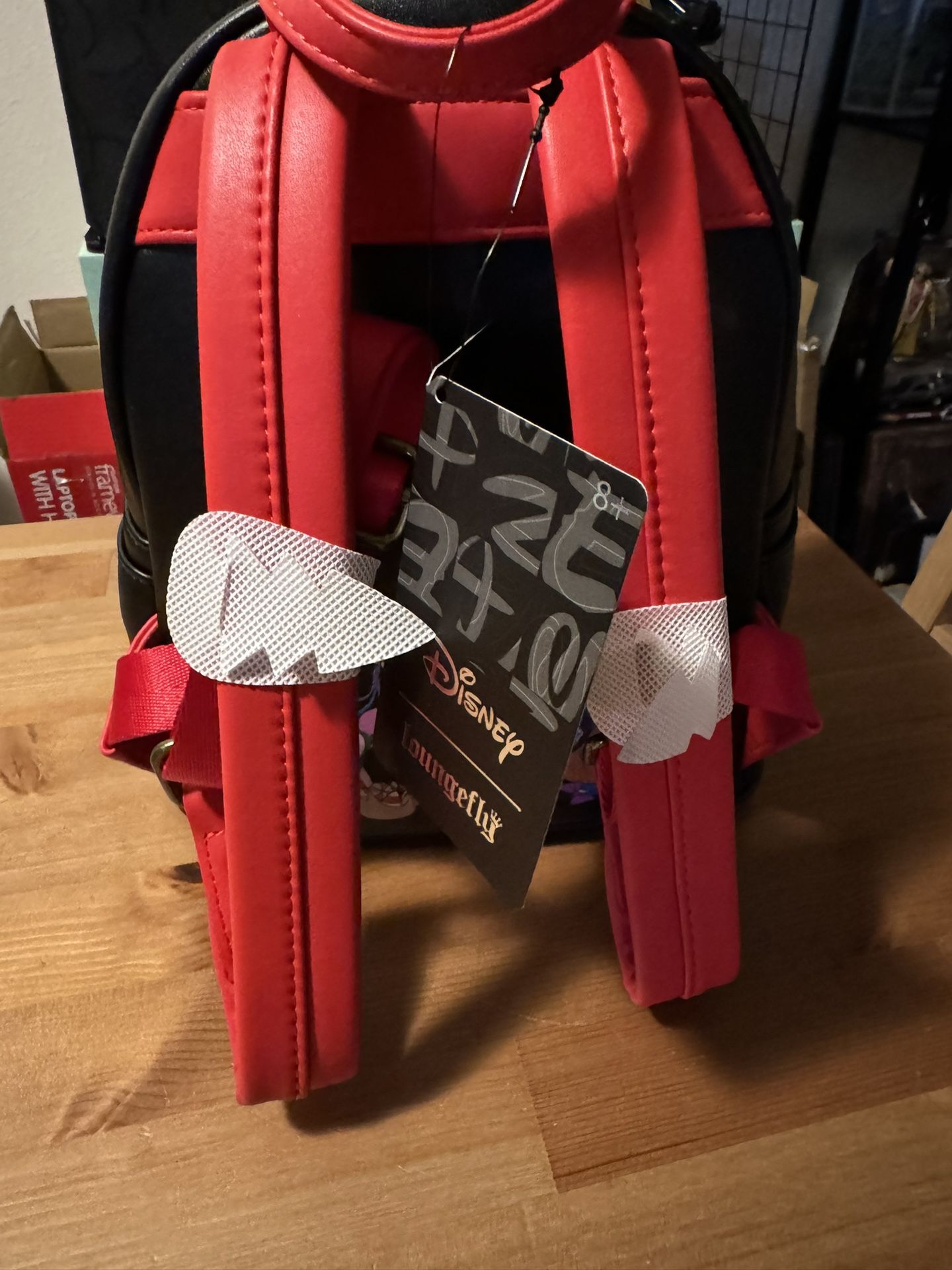 NWT Loungefly Winnie the Pooh Vampire Mini Backpack, Halloween Loungefly Disney Winnie The Pooh Halloween Vampire Mini  main image 4