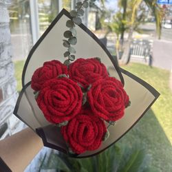 Handmade crochet Roses 🌹 
