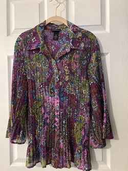 Paisley Georgette Blouse
