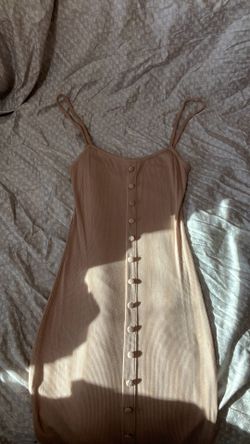 Ribbed midi dress size medium