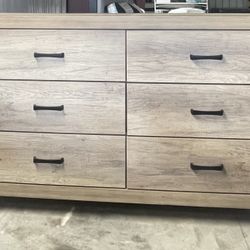 Brown Wooden Dresser 