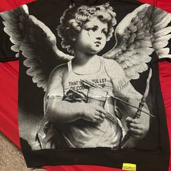 Awful A lot Of Cough Syrup Angel Hoodie 