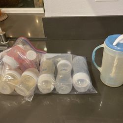 Avent Baby Bottles And Mixer