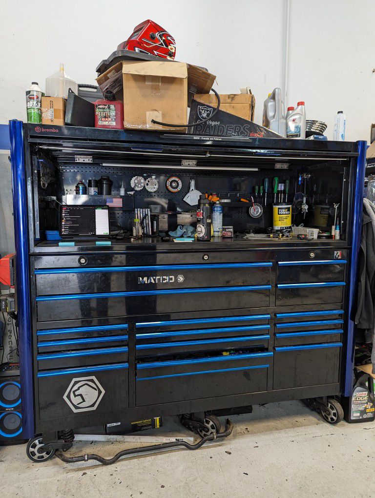 Matco 6S Toolbox With Hutch