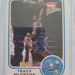 02 Fleer Platinum Tracy McGrady!