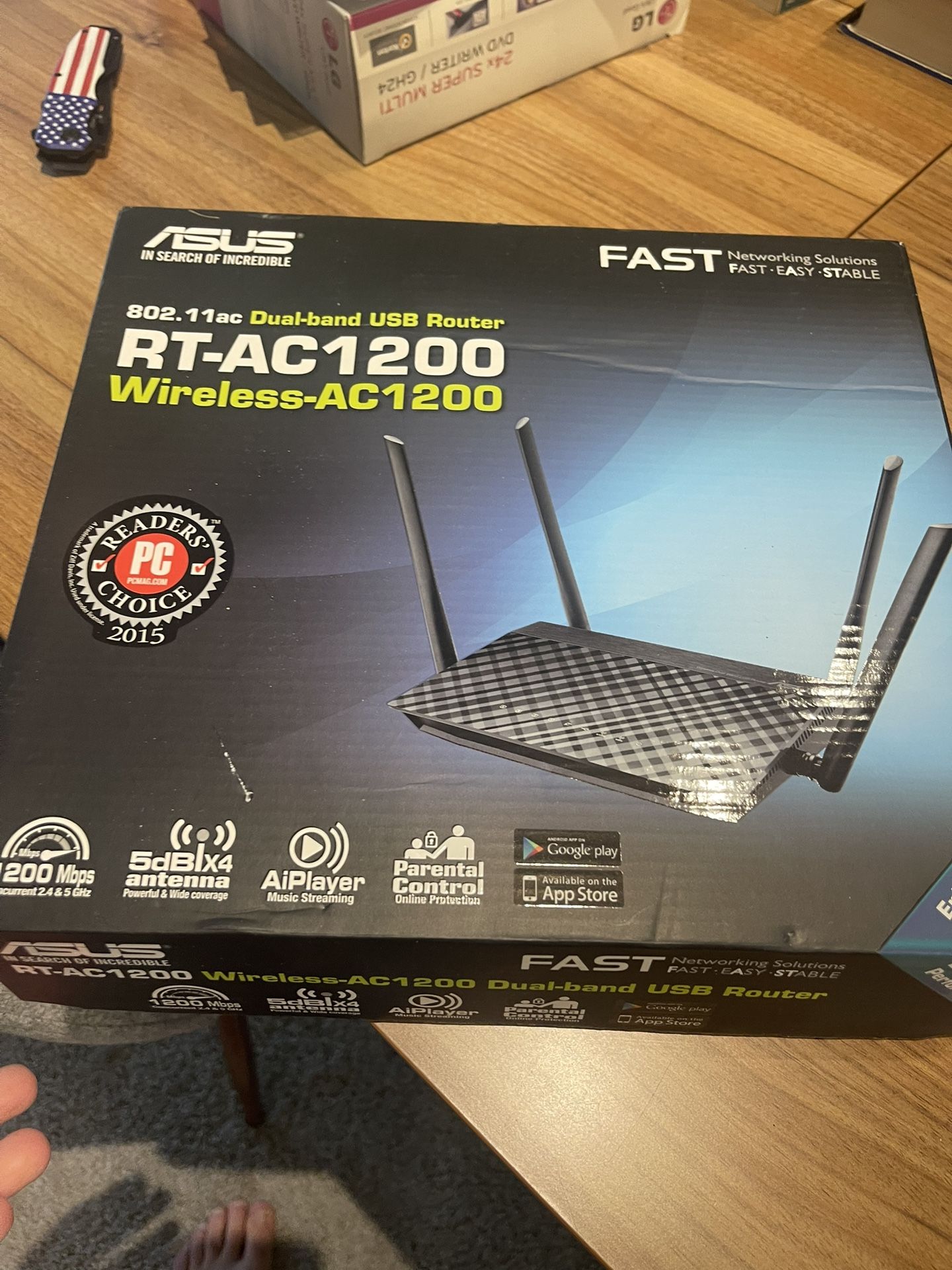 ASUS RT-AC1200 Wireless Dual Band Router kit