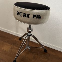 Pork Pie drum throne 