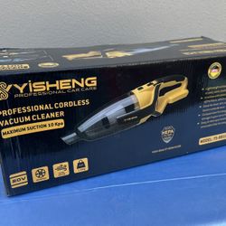 Yisheng YS-88102B Cordless Bagless Vacuum HEPA Super Suction Heavy Duty 20V