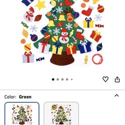 Toddler Felt Christmas Tree 