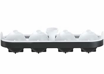 Silicone Round Ice Cube Mold The Self-Contained Funnel Is Detachable (2 pcs)