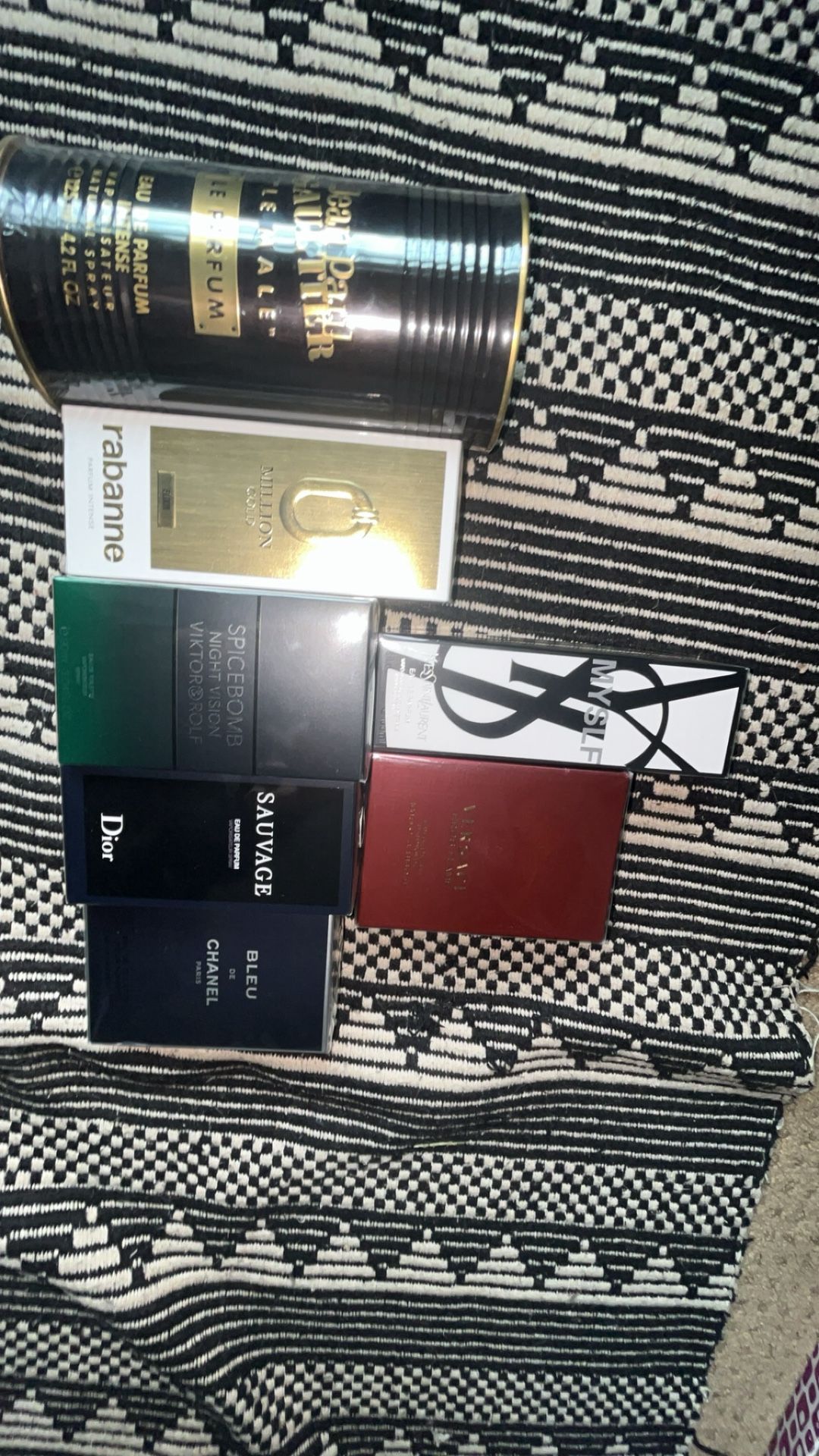 Men’s Colonge Versace Dior YSL Spicebomb 1Million And More