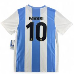 AFA Lionel Messi 10 Argentina National Team "Official Product" Youth Medium NWT