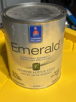 Exterior Gloss white Paint