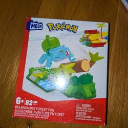 Mega Construx Pokémon, Bulbasaur's Forest Fun - 82 Pcs 6+ Years Sealed