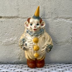 Vintage Scary Clown Bank (Mold Craft, Inc. 1958)
