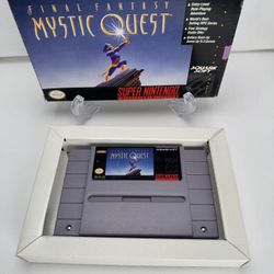 Final Fantasy Mystic Quest SNES Super Nintendo authentic NO MAP/MANUAL Tested