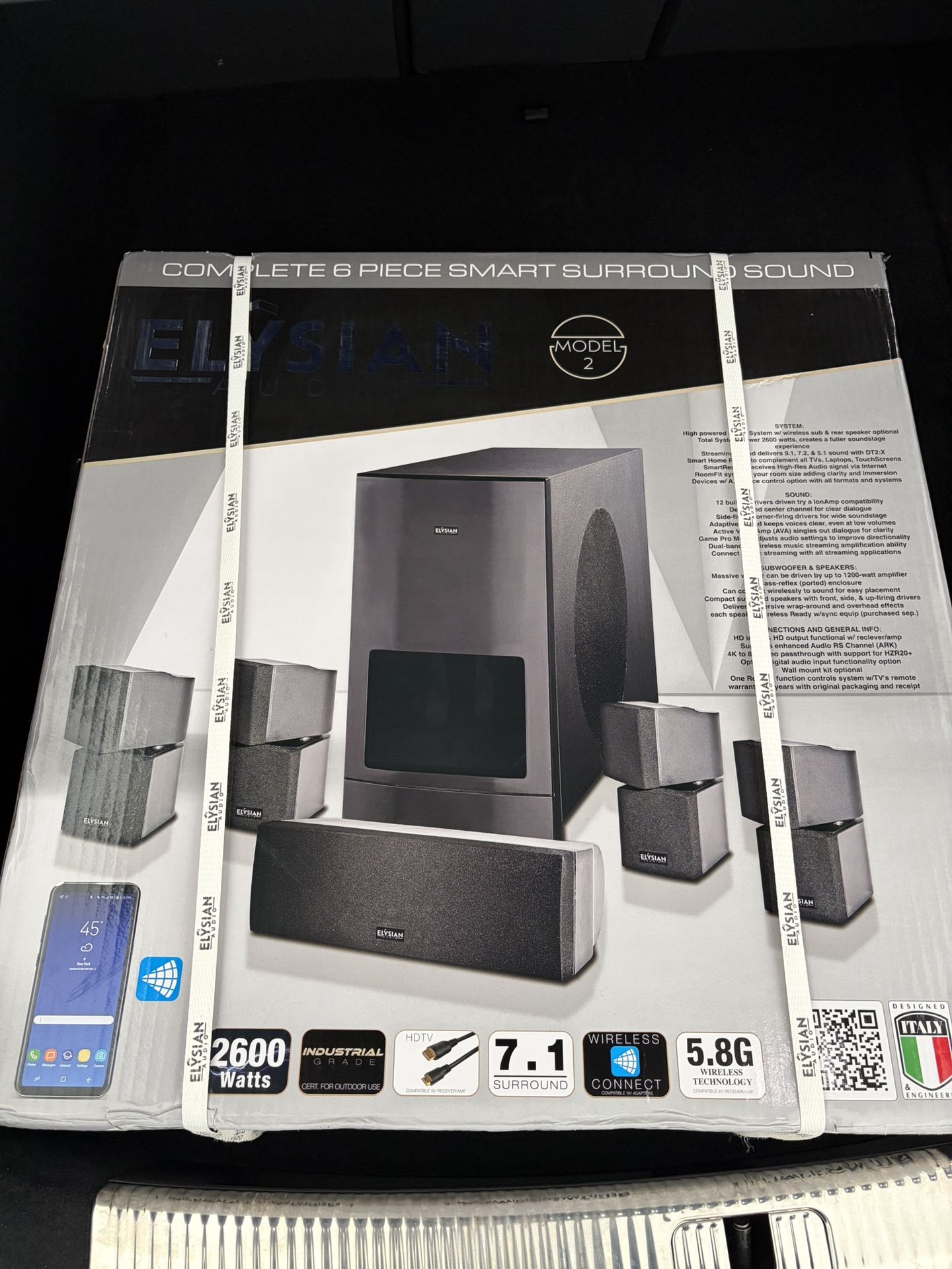 FOR SALE – Elysian Audio Model 2 Surround Sound System
