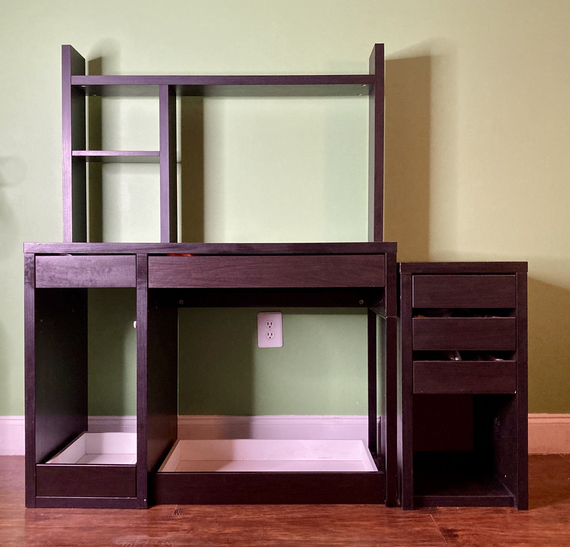 MICKE Desk, black brown, 41 3/8x19 5/8 IKEA