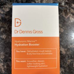 NEW DR. DENNIS GROSS HYALURONIC MARINE HYDRATION BOOSTER FULL SIZE $35!!