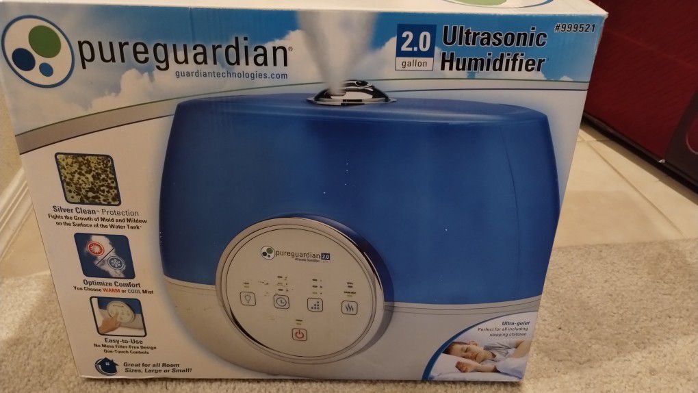 Pure Guardian Humidifier 2.0 Gallon 