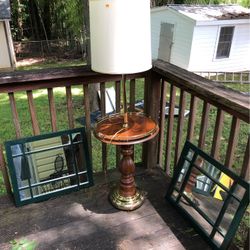 Vintage Lamp Table