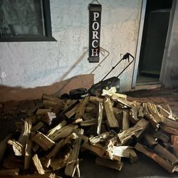 Dry Split Almond Mix Firewood!!!Ready Too Burn Seasoned Wood!!!