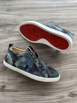 Christian Louboutin F.A.V Figueroa Camo Sneaker Size 8 Men’s/ 9.5 Women’s