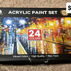Acrylic paint set