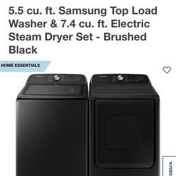 Samsung Washer And Dryer