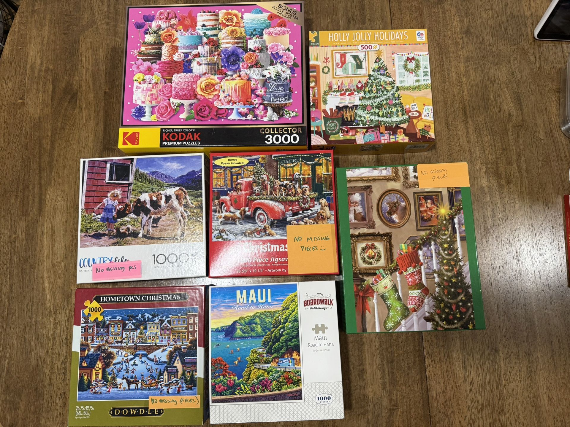 Puzzle Bundle - 7 puzzles