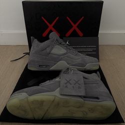 KAWS × Air Jordan 4 Retro 'Cool Grey