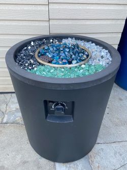 Propane fire pit