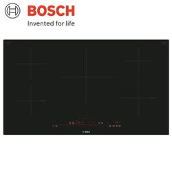 Bosch 800 Series 36-in 5 burners Black Smart Compatible Induction Cooktop with Bridge Element