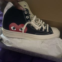 From the Comme des Garçons PLAY x Converse collaboration