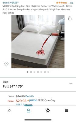 Brand New Mattress Protector- Full