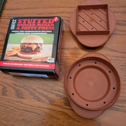 Stuffed Burger Maker And Patty Press