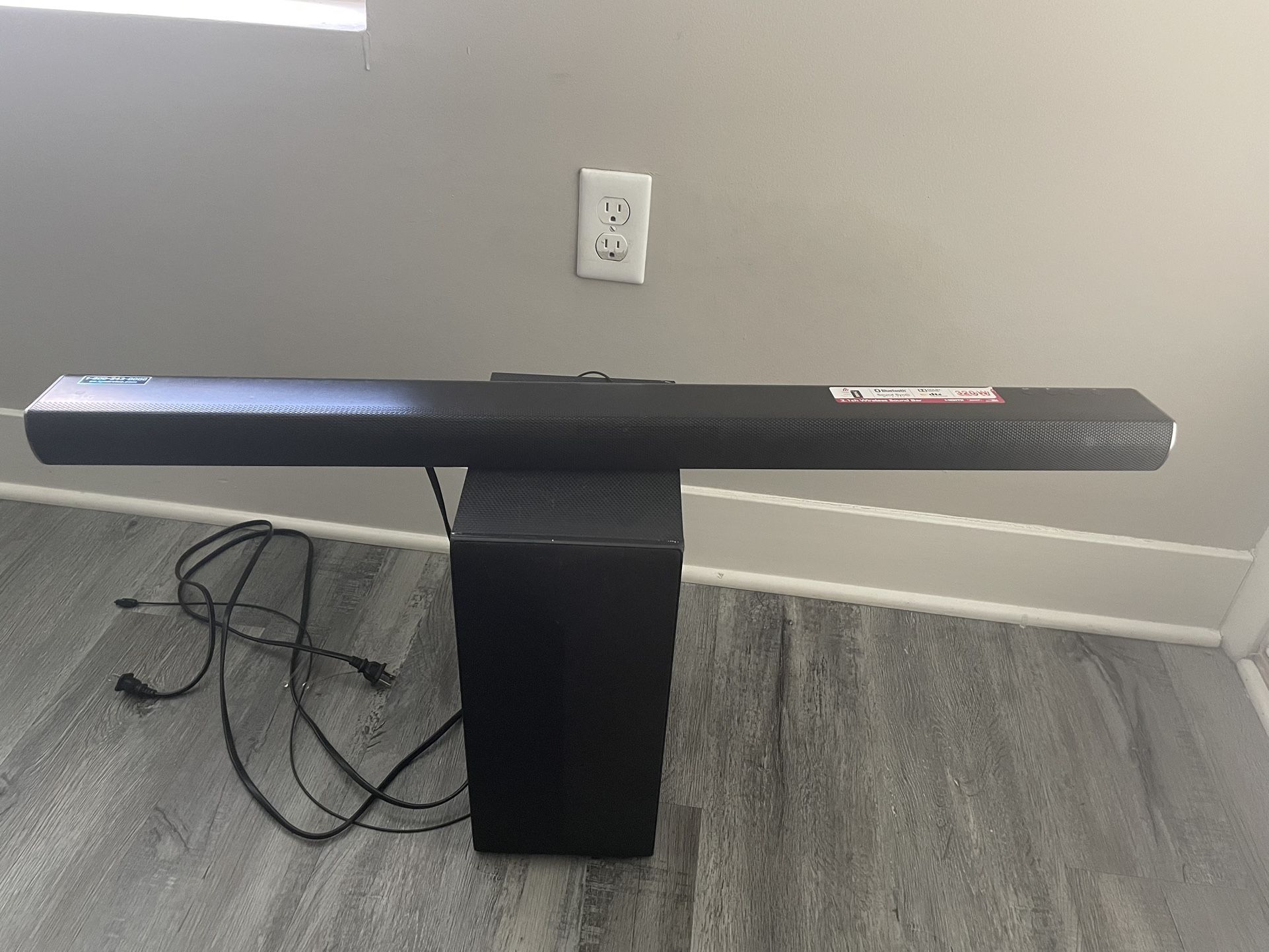 LG 320W Wireless Sound Bar w/ Subwoofer