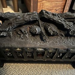 Caesar Fireplace Electric Indoor Firelog Stove Heater