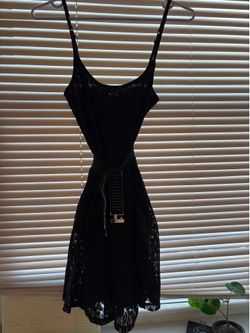 Little black dress (no belt)