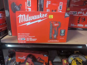 Milwaukee M12 cable stapler