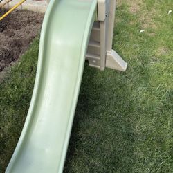 Large Step Two Green Slide 