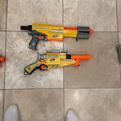 Nerf N-Strike‎ Alpha Trooper CS-18 Blaster and Nerf Barrel Break is a nerf N-Strike IX2