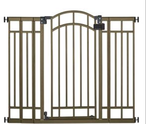 Summer Infant Multi-Use Bronze Deco Extra Tall Walk-Thru Gate