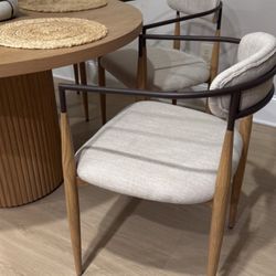 Low Back Upholstered Dining Chairs