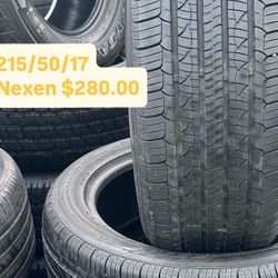 215/50/17 Nexen