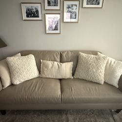 Leather Couch - Like New
