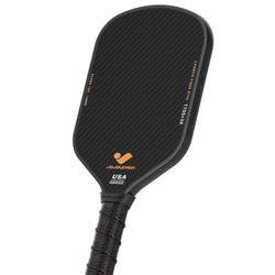 Pickleball Paddles, Carbon Fiber Pickleball Paddle with a 16mm Shark Power Polymer Core, The Pickleball Rackets Designed for Ultimate Spin & Consisten